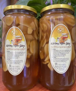 gừng tươi ngâm mật ong