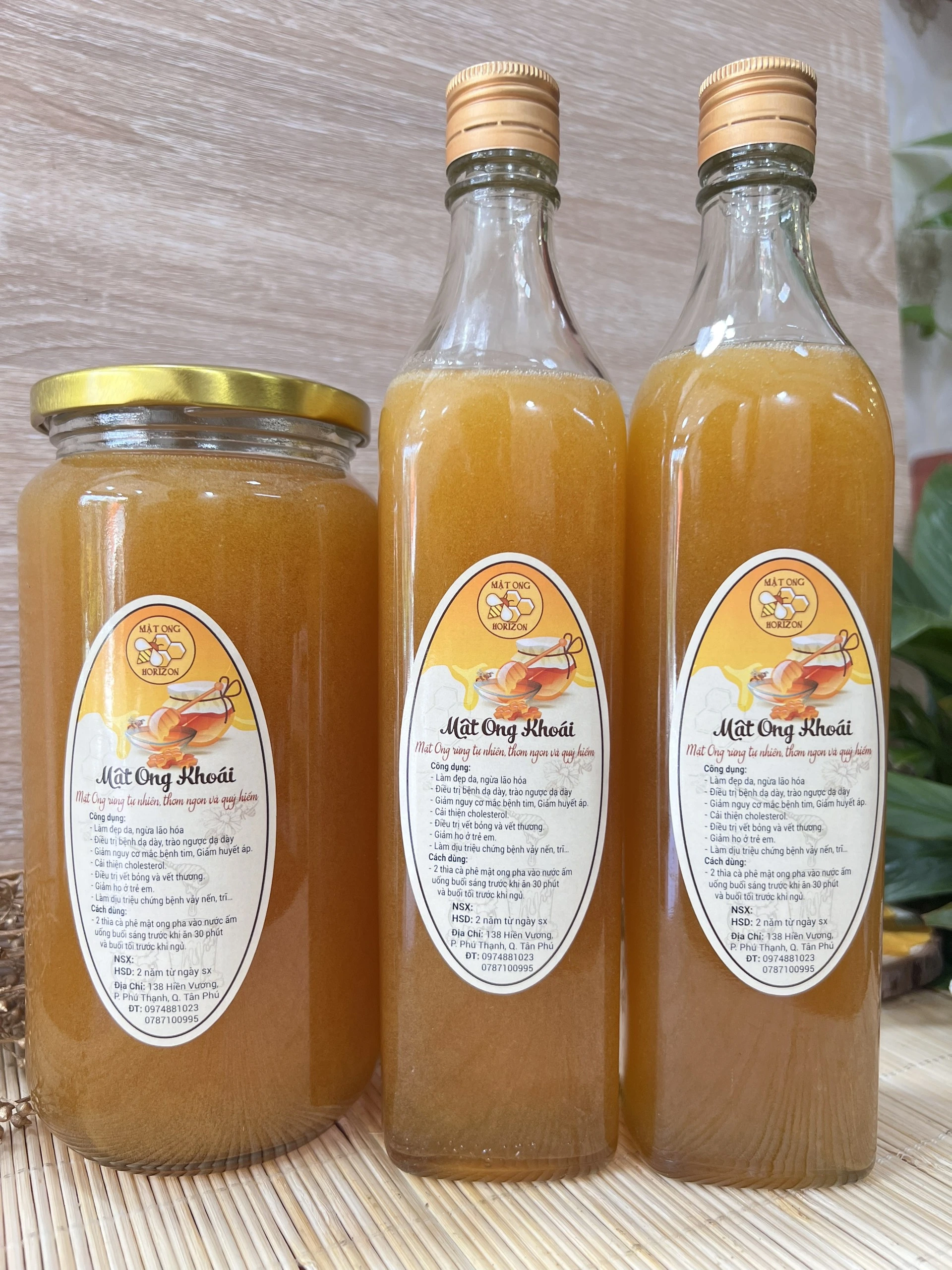 Mật ong khoái thiên nhiên 1 Mật ong khoái